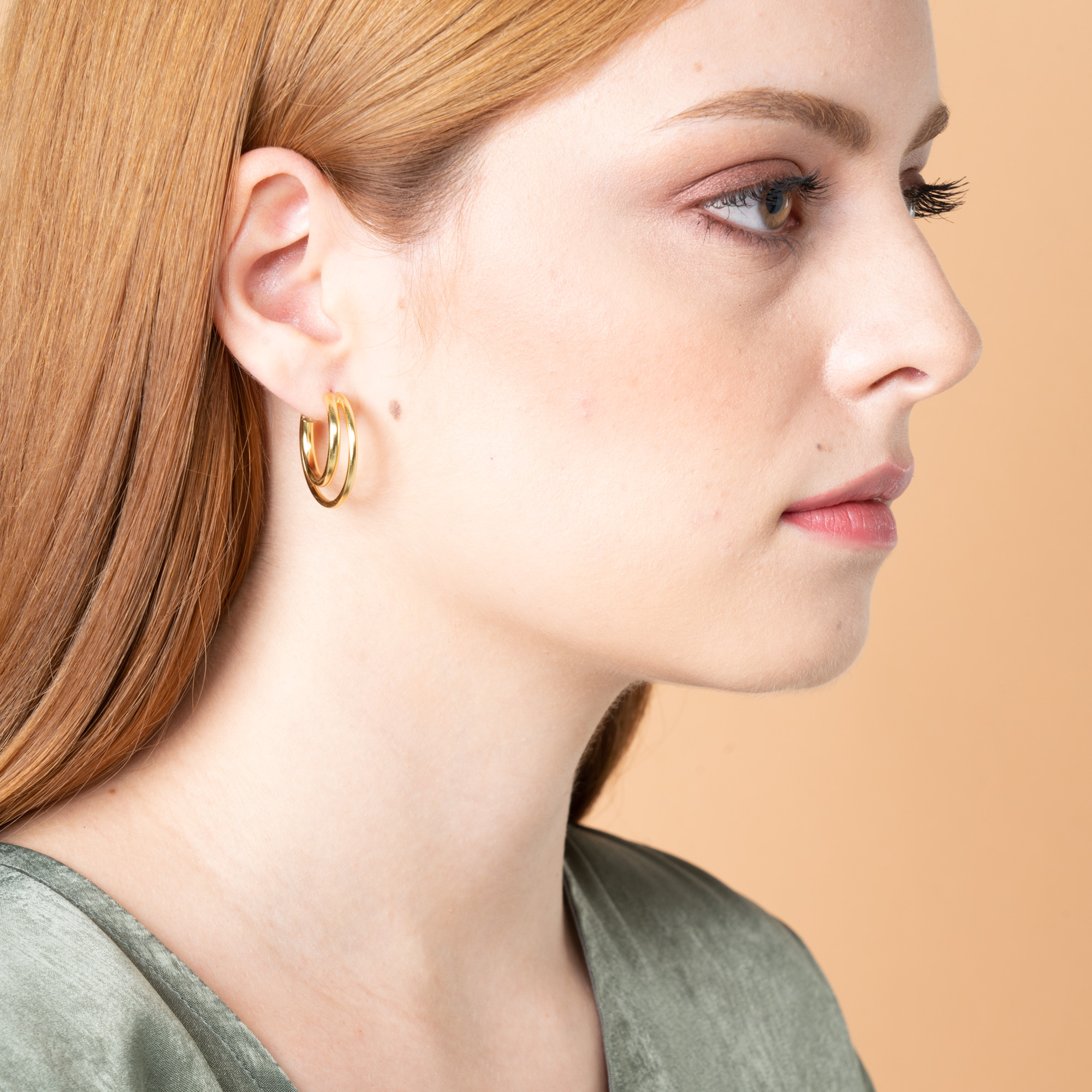DUAL HOOP GOLD